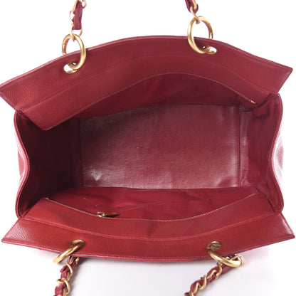 Chanel Caviar Quilted Petit Timeless Tote PTT Dark Pink 5 of 22