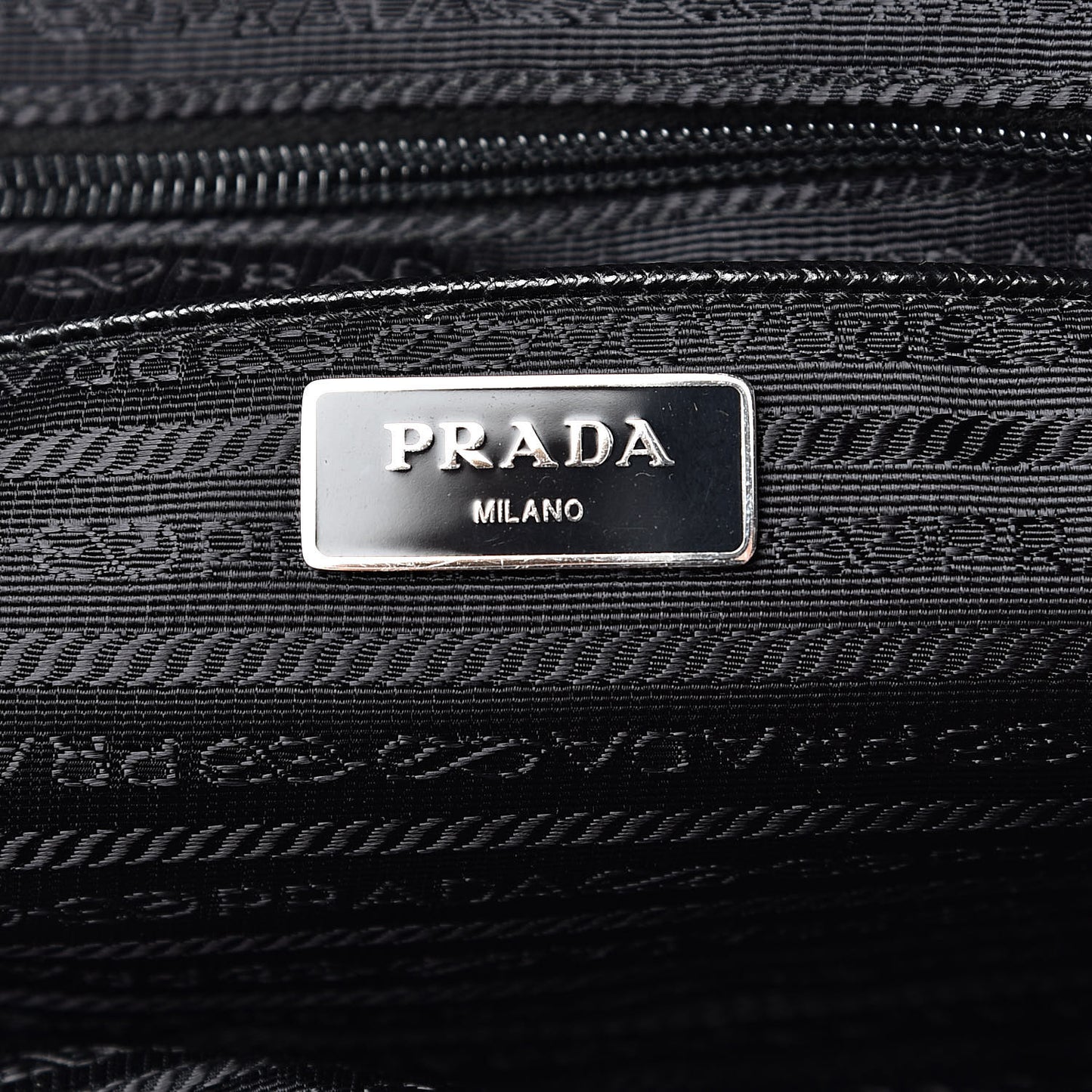 Tessuto Nylon Vela Shoulder Bag Black