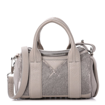 Alexander Wang Calf Hair Mini Rockie Pewter Rhodium Hardware 1 of 11