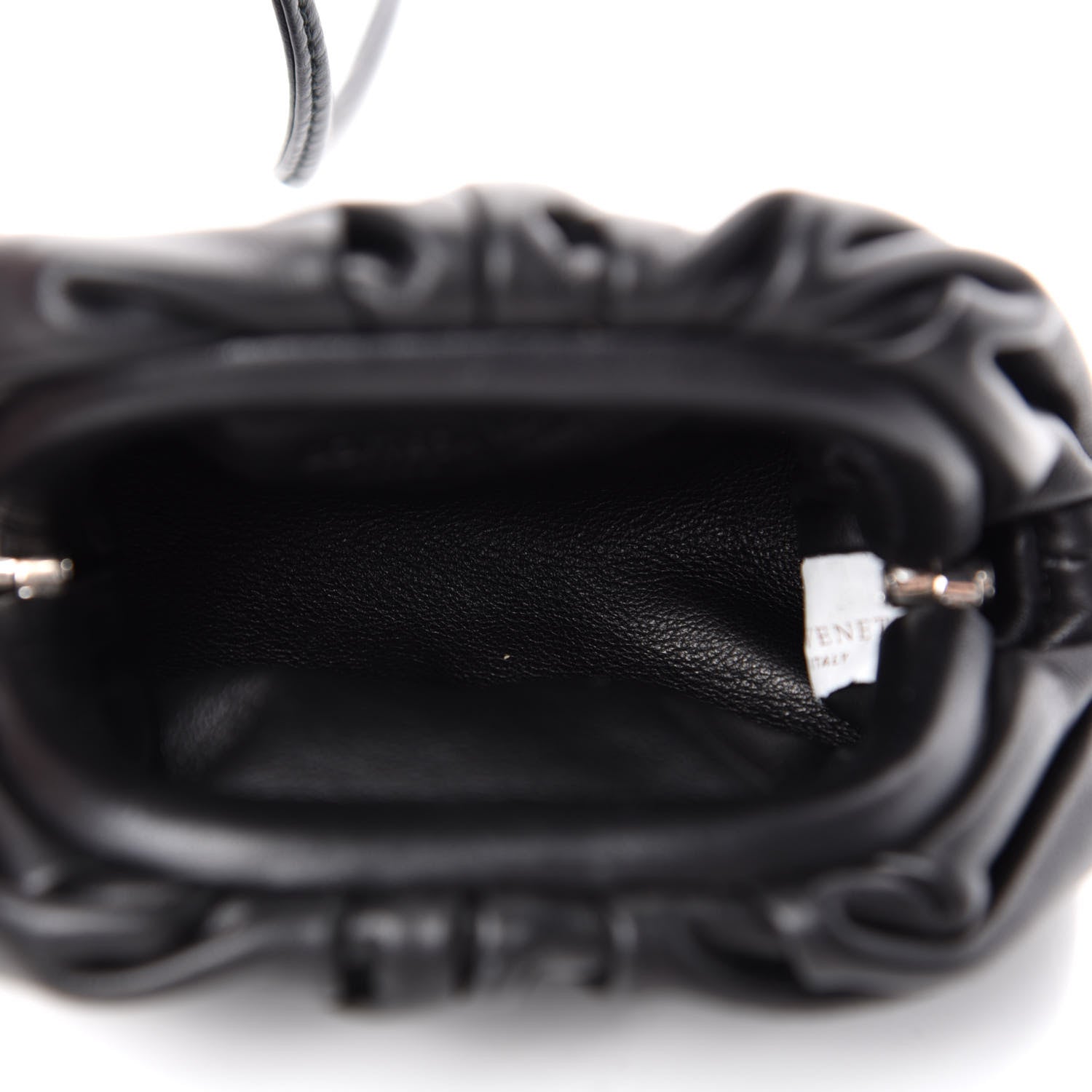 Bottega Veneta Butter Calfskin Coin Purse Black 5 of 7