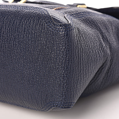 3.1 Phillip Lim 3.1 Textured Calfskin Medium Pashli Satchel Ink 9 of 10