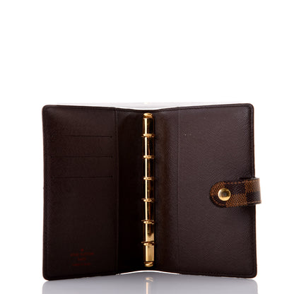 Louis Vuitton Damier Ebene Small Ring Agenda Cover 5 of 8