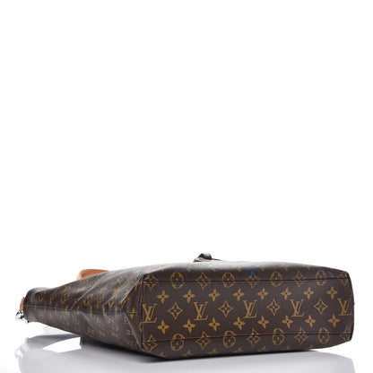 Louis Vuitton Monogram V Cabas Jour Blue 4 of 10