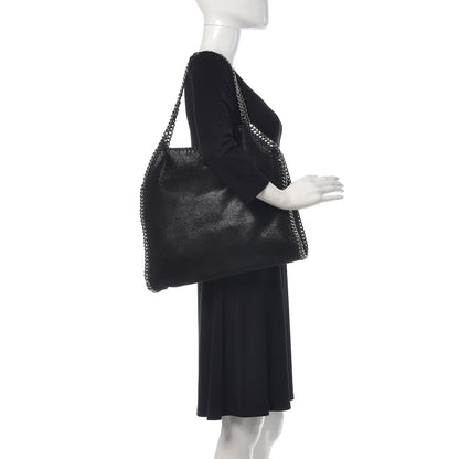 Stella McCartney Shaggy Deer Small Falabella Tote Black 2 of 10