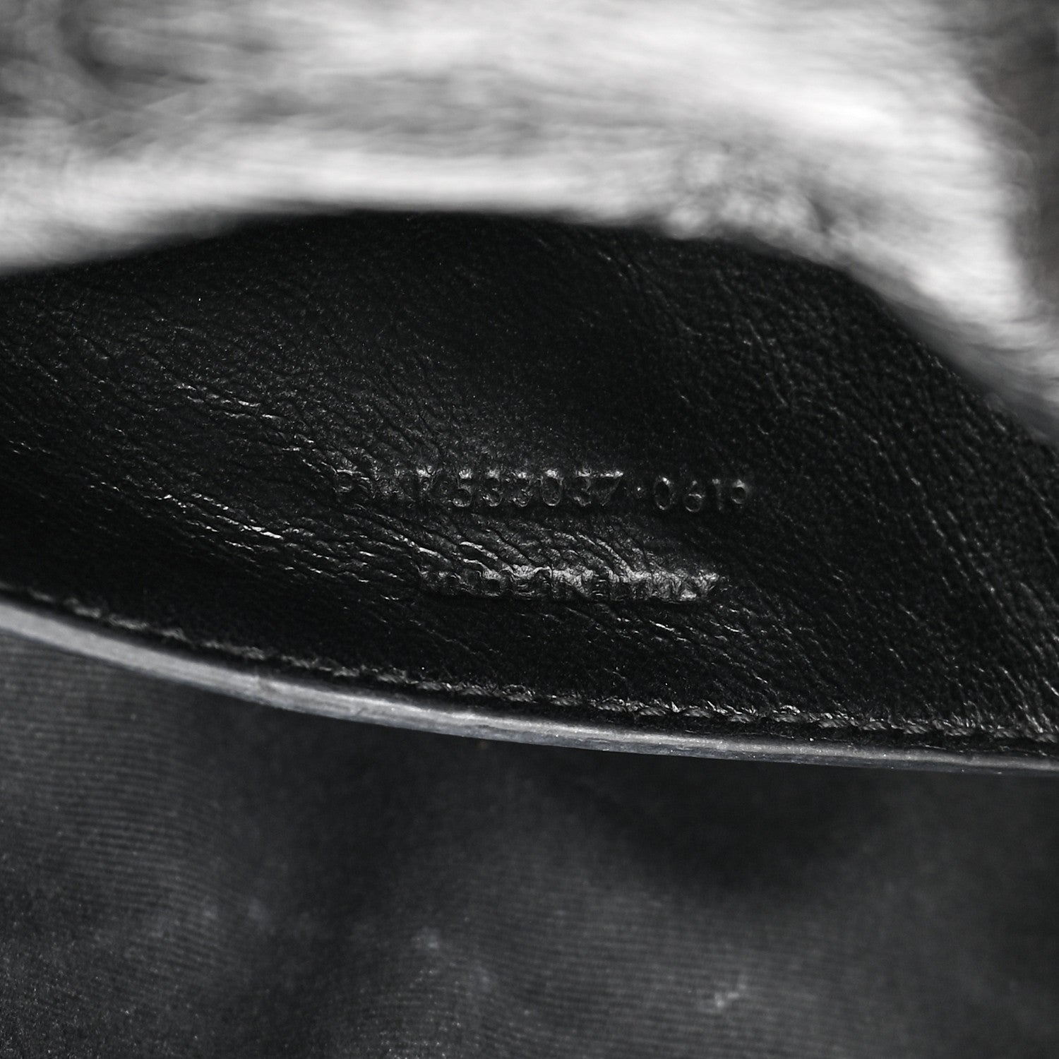 Saint Laurent Crinkled Calfskin Matelasse Monogram Baby Niki Chain Satchel Black 7 of 18