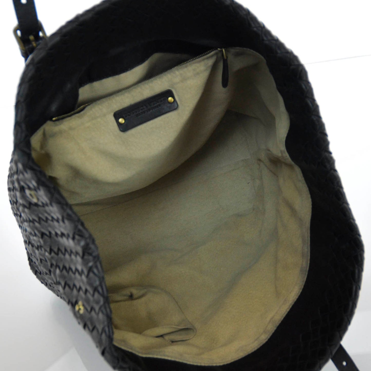 Nappa Intrecciato Tote Nero Black
