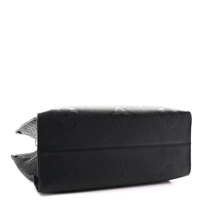 Louis Vuitton Empreinte Monogram Giant Onthego GM Black 4 of 10