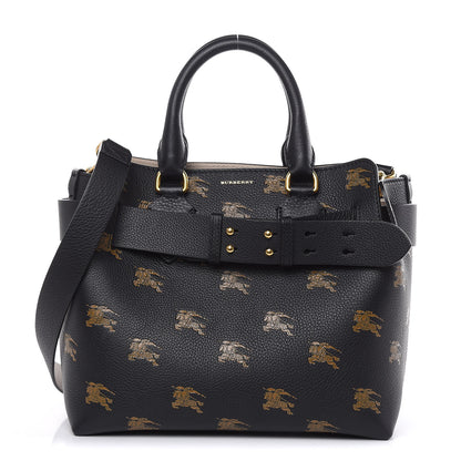 Burberry Grained Calfskin EKD Small Belt Bag Black 1 of 12