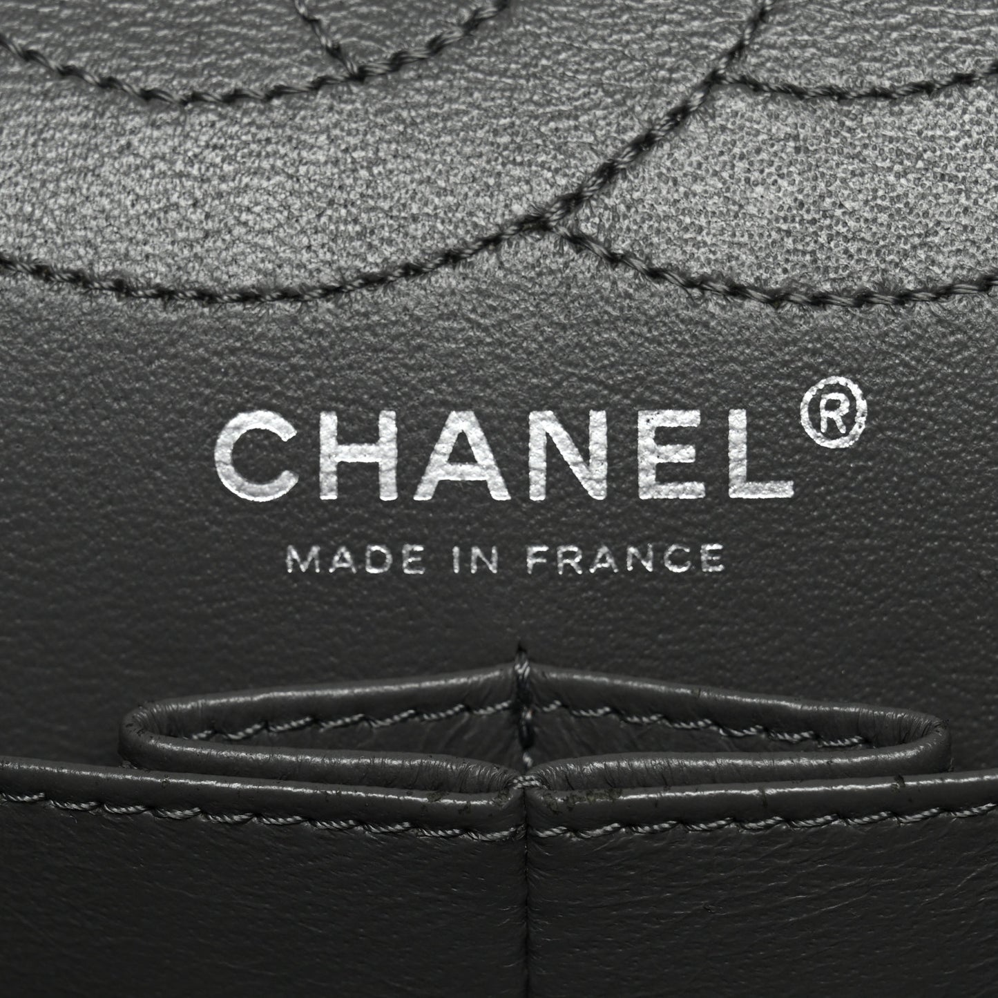Aged Calfskin Quilted 2.55 Reissue 226 Flap Grey