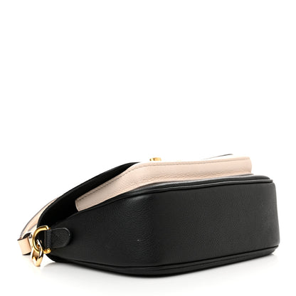 Louis Vuitton Grained Calfskin Lockme Tender Black 4 of 10