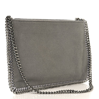 Stella McCartney Shaggy Deer Falabella Clutch Grey 2 of 11
