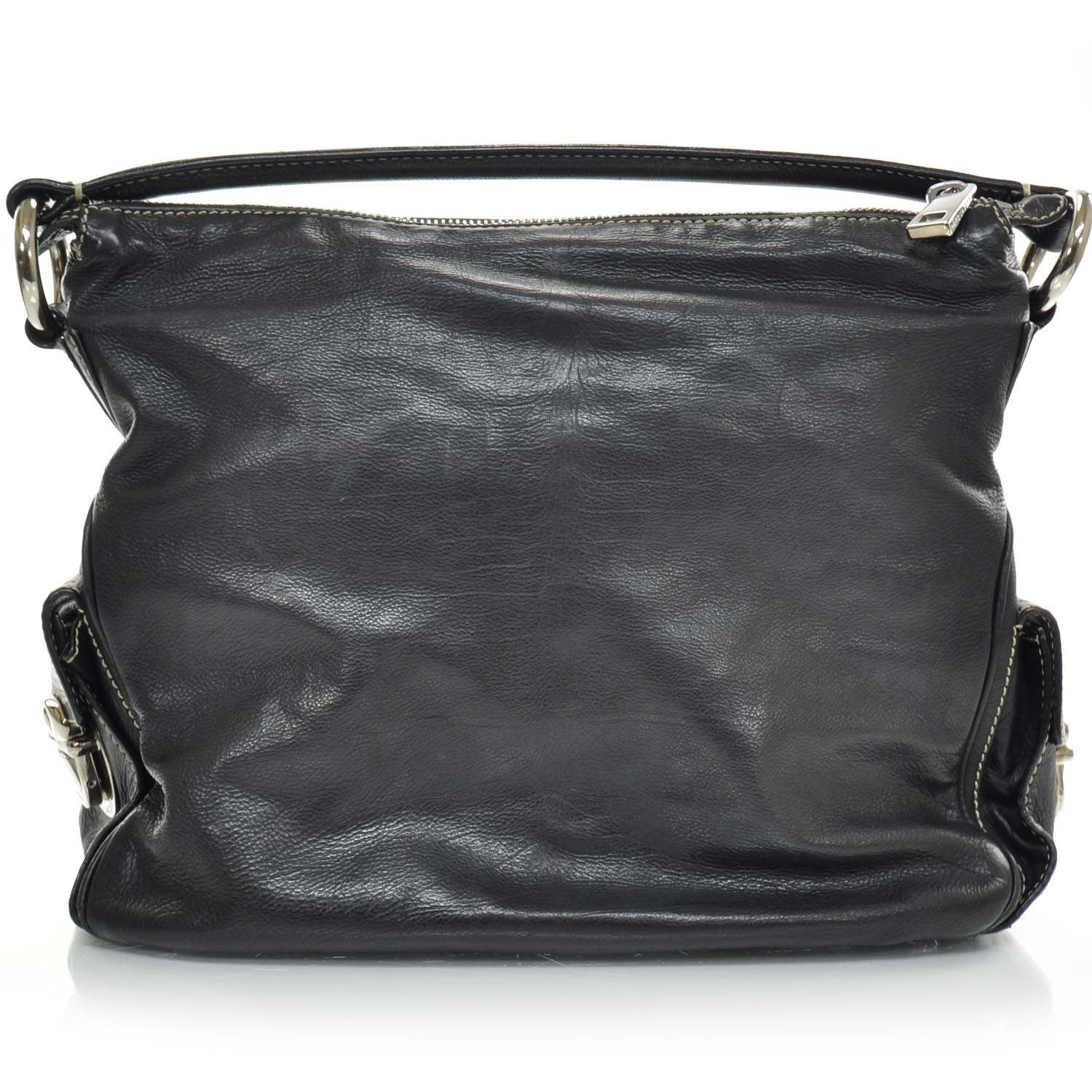 Marc Jacobs Leather Large Multipocket Hobo Black 4 of 8