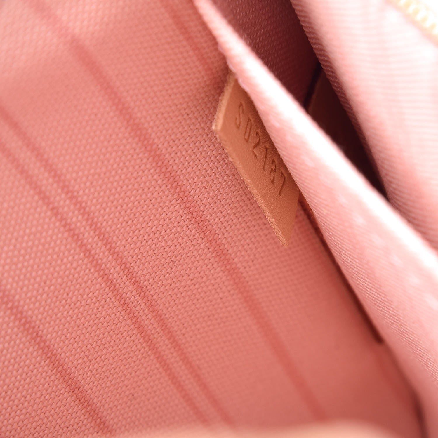 Louis Vuitton Damier Azur Neverfull MM GM Pochette Rose Ballerine 8 of 9