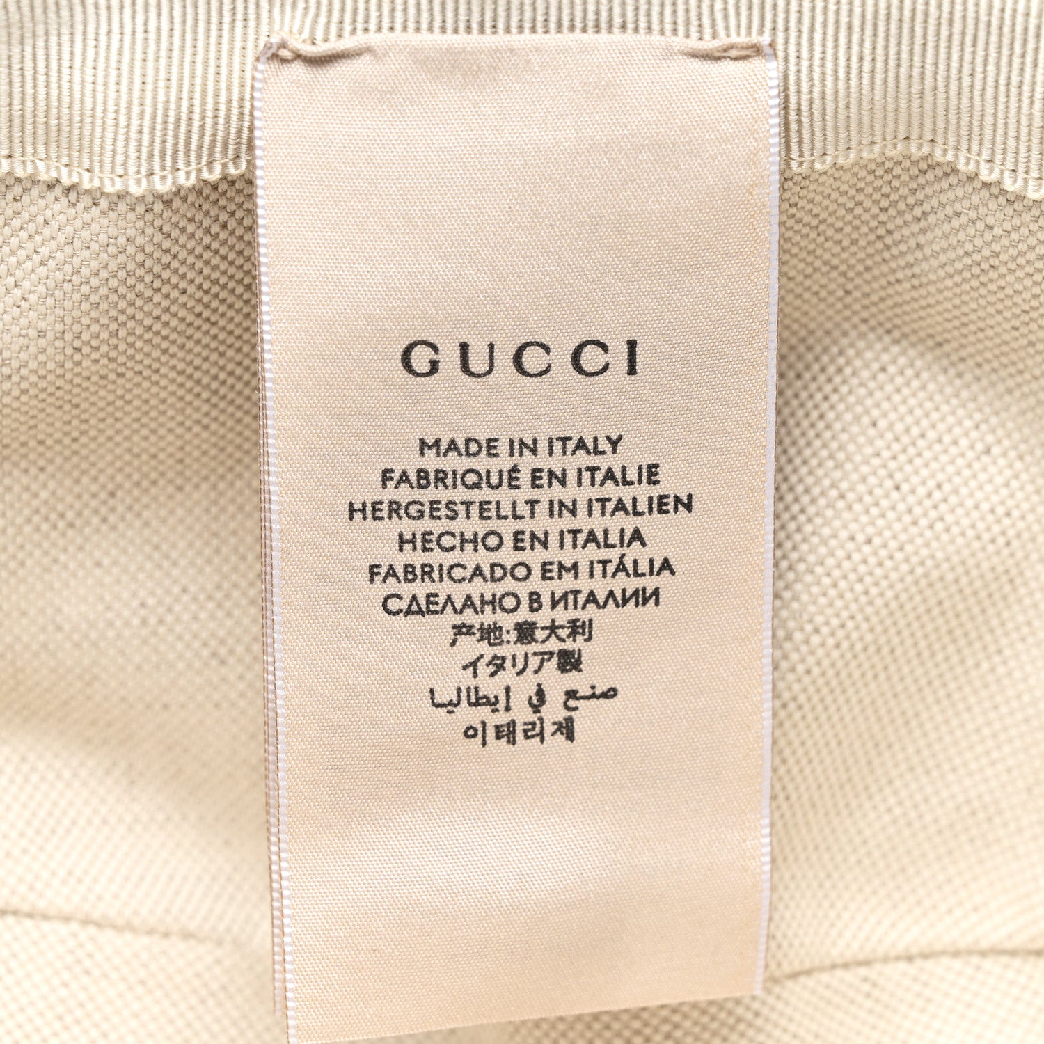Gucci X PALACE Monogram Canvas Dollar Calfskin Bucket Hat L Pale Blue 8 of 9