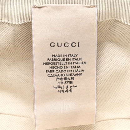Gucci X PALACE Monogram Canvas Dollar Calfskin Bucket Hat L Pale Blue 8 of 9