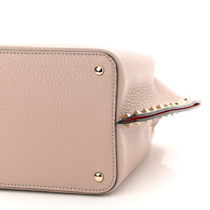 Valentino Garavani Pebbled Calfskin Small Rockstud Crossbody Tote Poudre 10 of 11