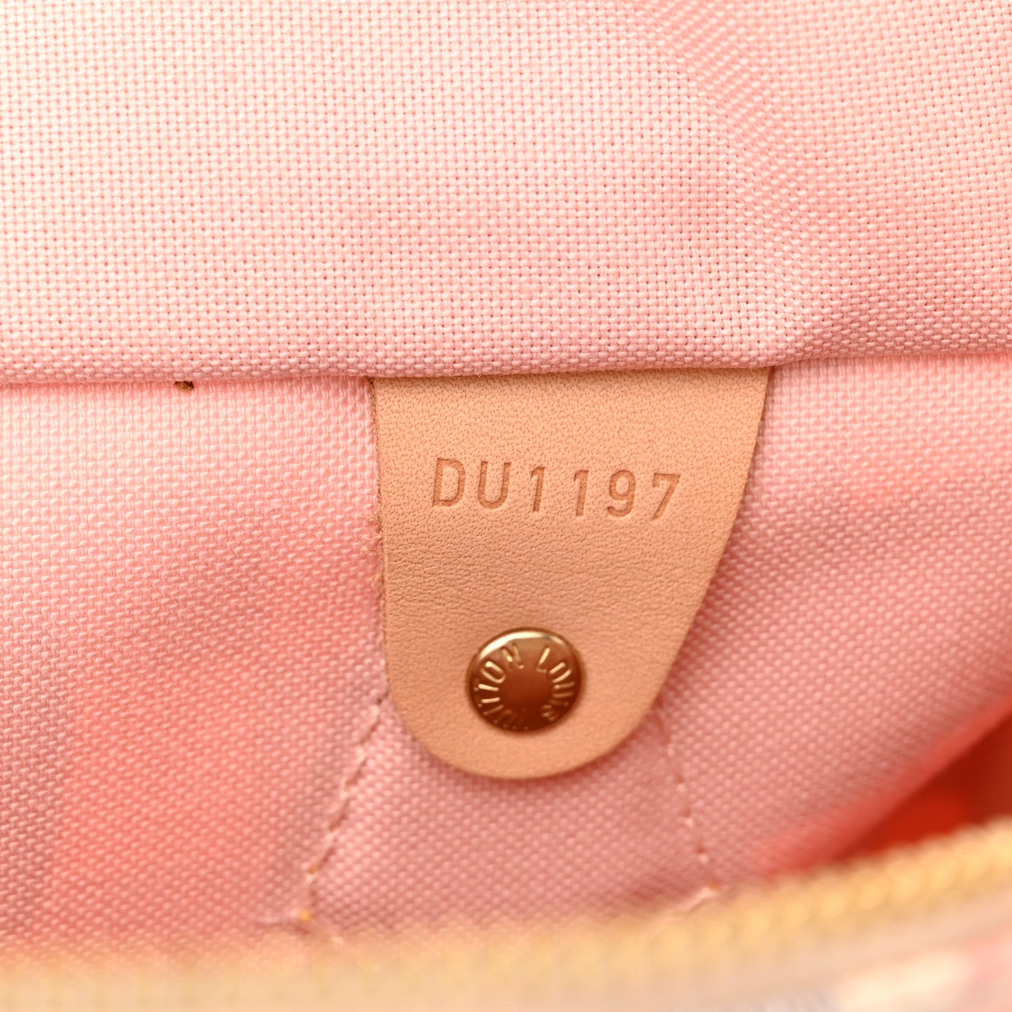 Damier Azur Tahitienne Speedy Bandouliere 30 Rose Ballerine