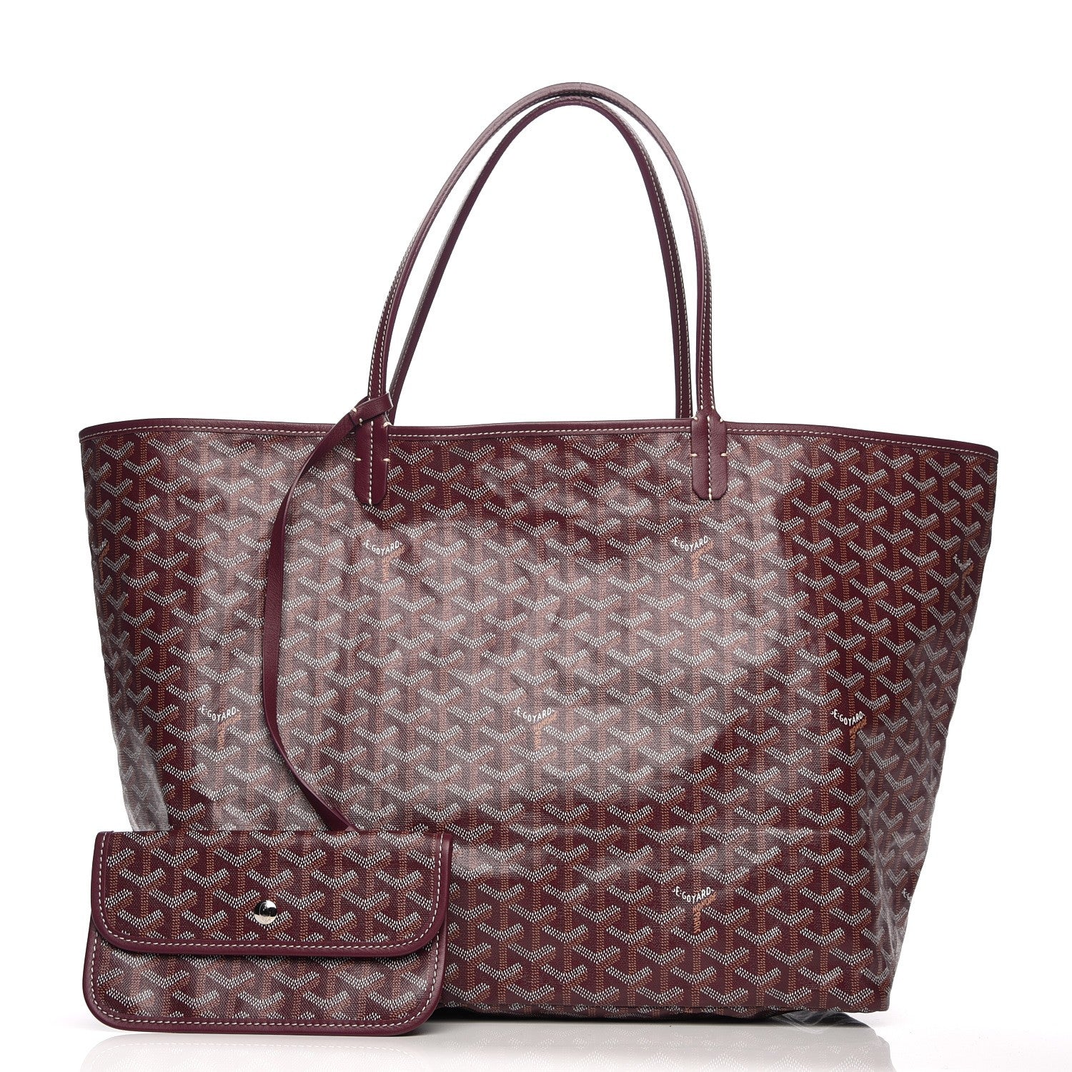 Goyard Goyardine Saint Louis GM Burgundy 1 of 8