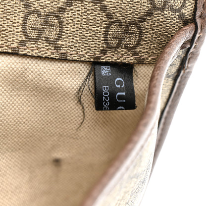 Gucci GG Supreme Monogram Neo Vintage Web Belt Bag Brown 7 of 14