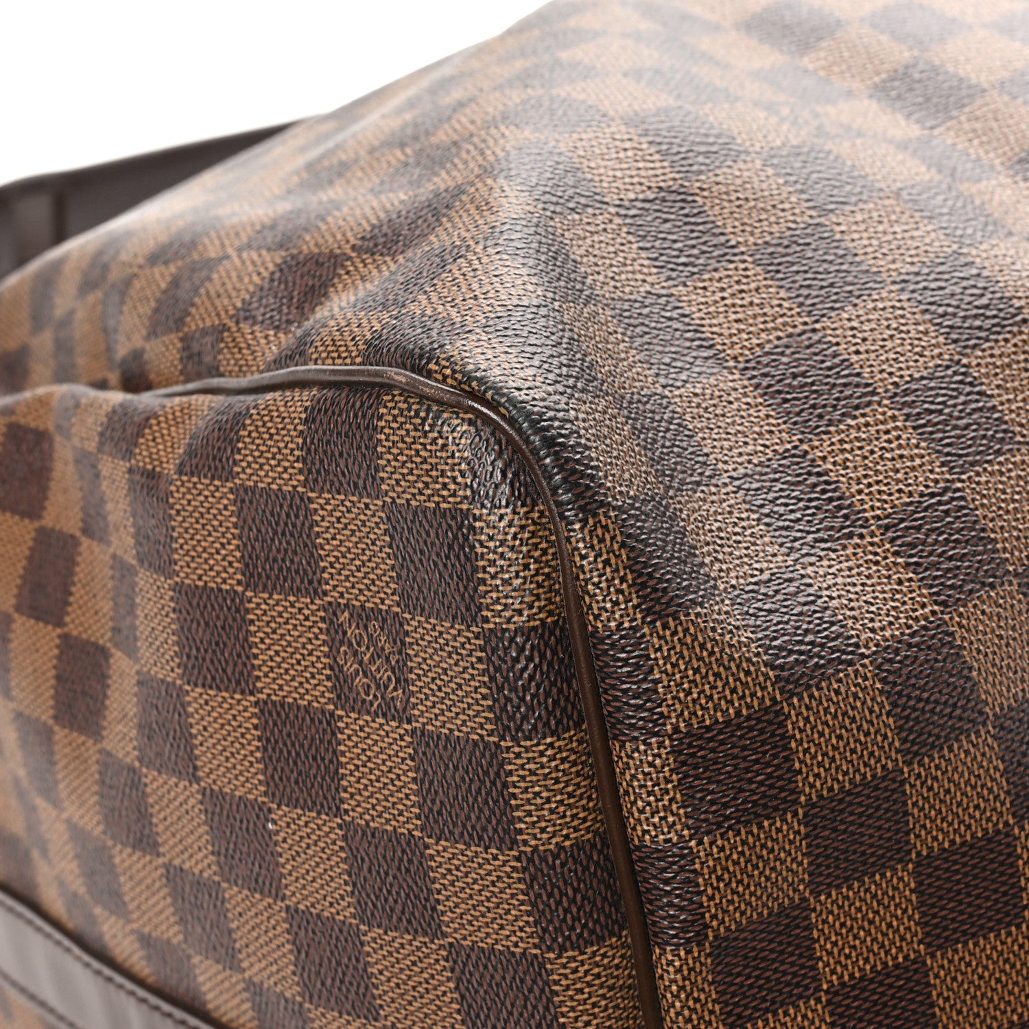 Louis Vuitton Damier Ebene Keepall Bandouliere 55 10 of 12
