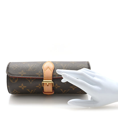 Louis Vuitton Monogram 3 Watch Travel Case 2 of 6