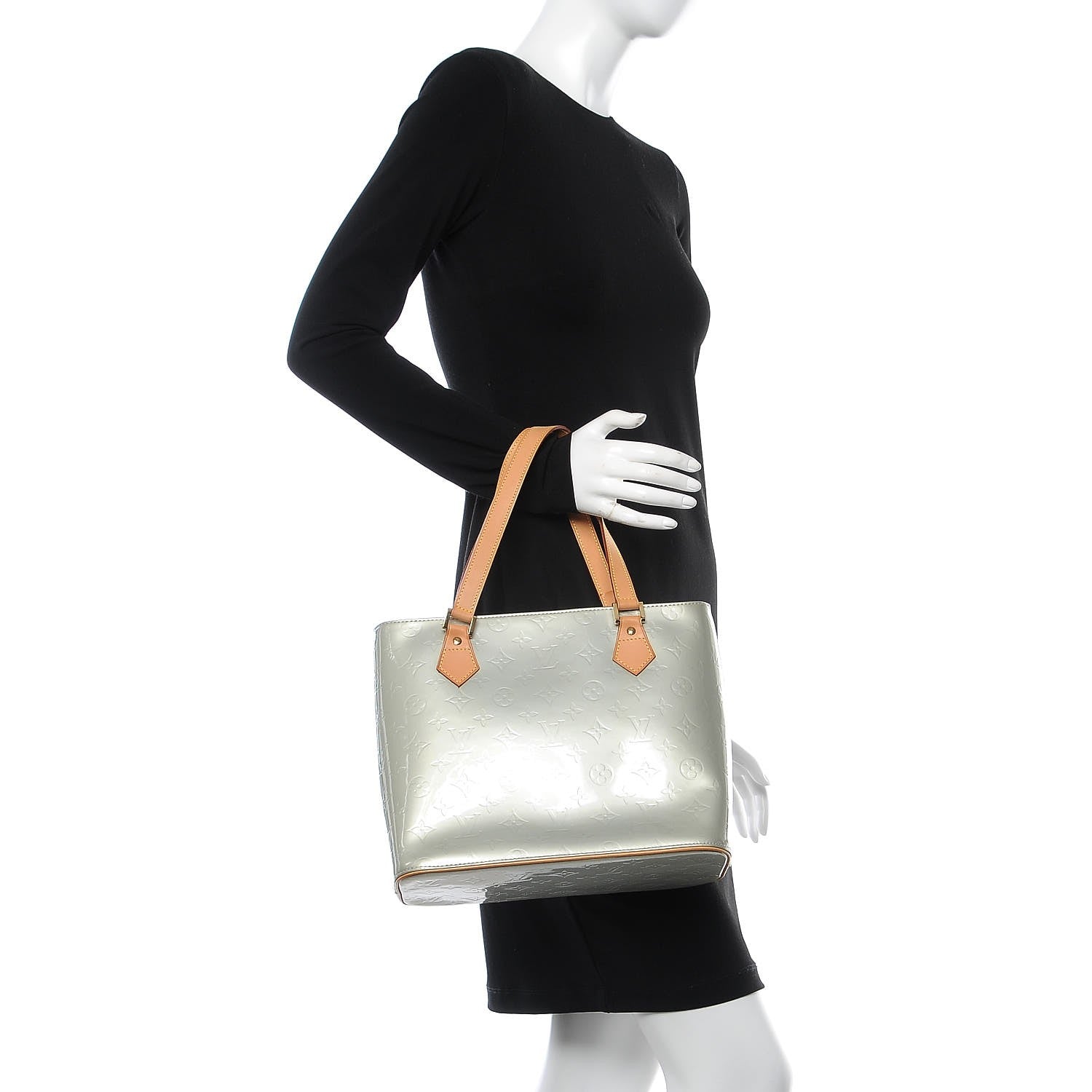 Louis Vuitton Vernis Houston Silver 12 of 19