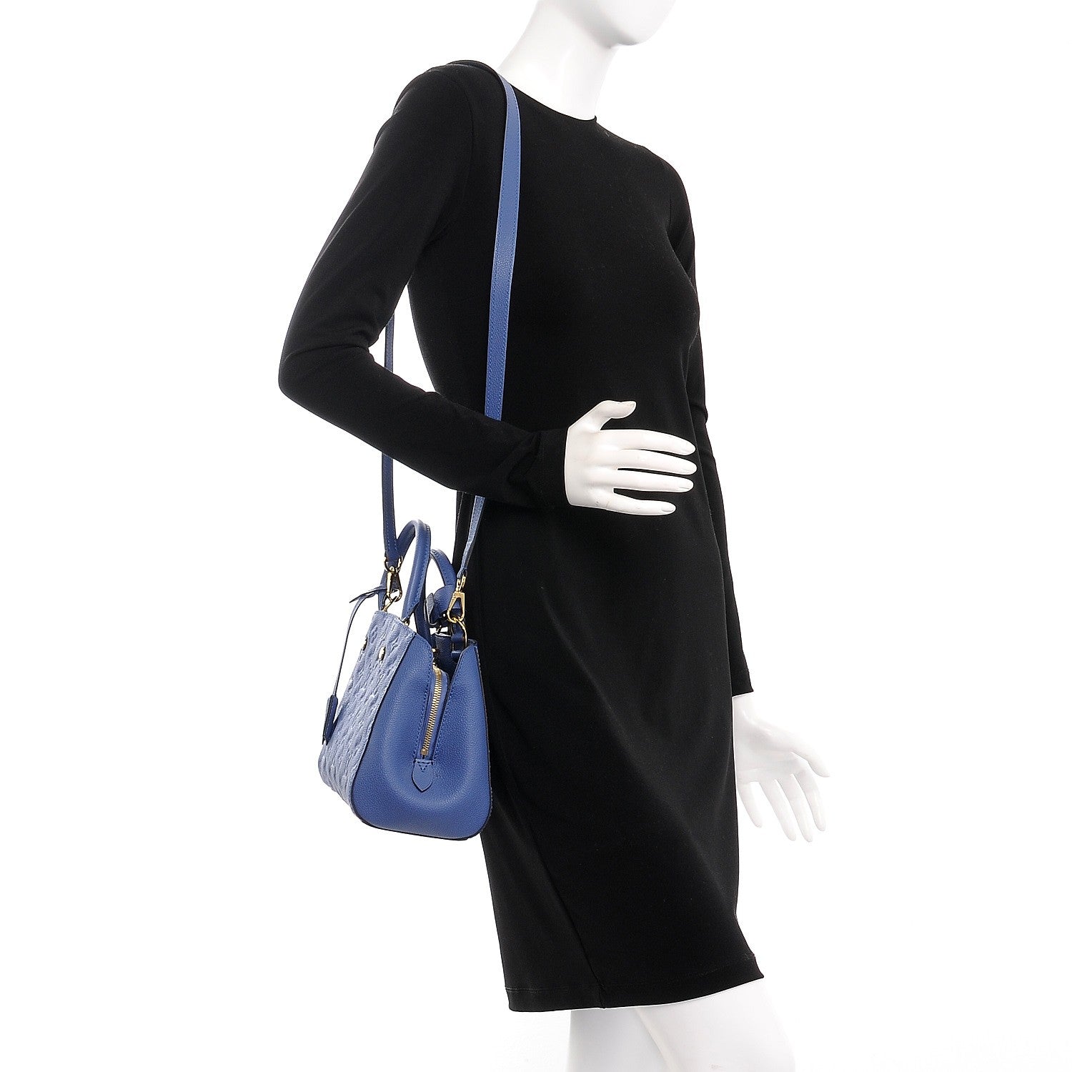 Louis Vuitton Empreinte Montaigne BB Denim 2 of 8