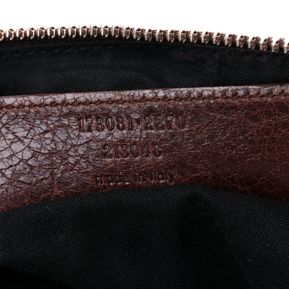 Balenciaga Agneau Giant 21 Rose Gold Hardware Day Hobo Castagna 6 of 18