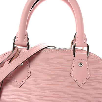 Louis Vuitton Epi Alma BB Rose Ballerine 6 of 9