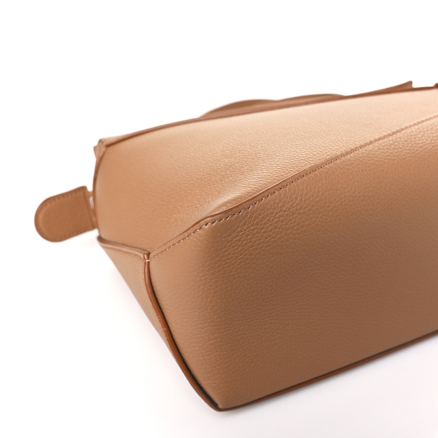 Loewe Grained Calfskin Small Puzzle Edge Bag Toffee 7 of 8