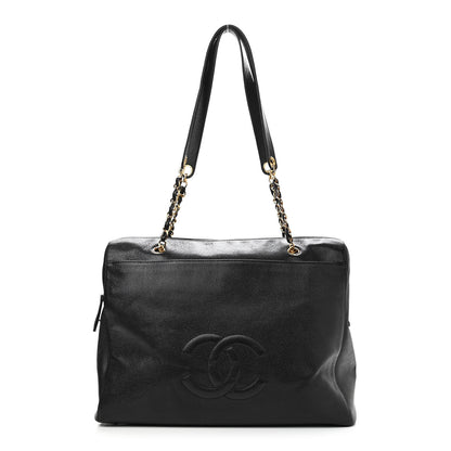 Chanel Caviar CC Shoulder Bag Black 1 of 13