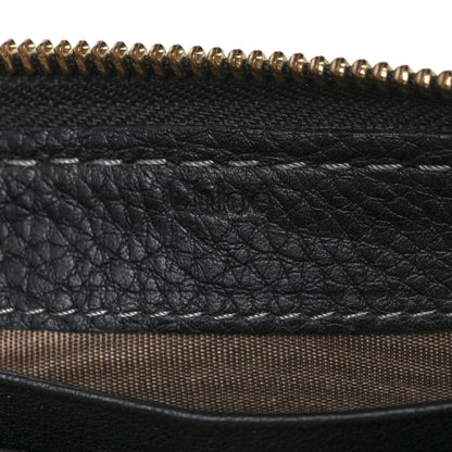 Chloe Grained Calfskin Marcie Long Zip Around Wallet Black 6 of 11