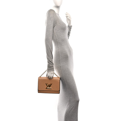 Louis Vuitton Epi Twist Shoulder Bag MM Camel 2 of 13