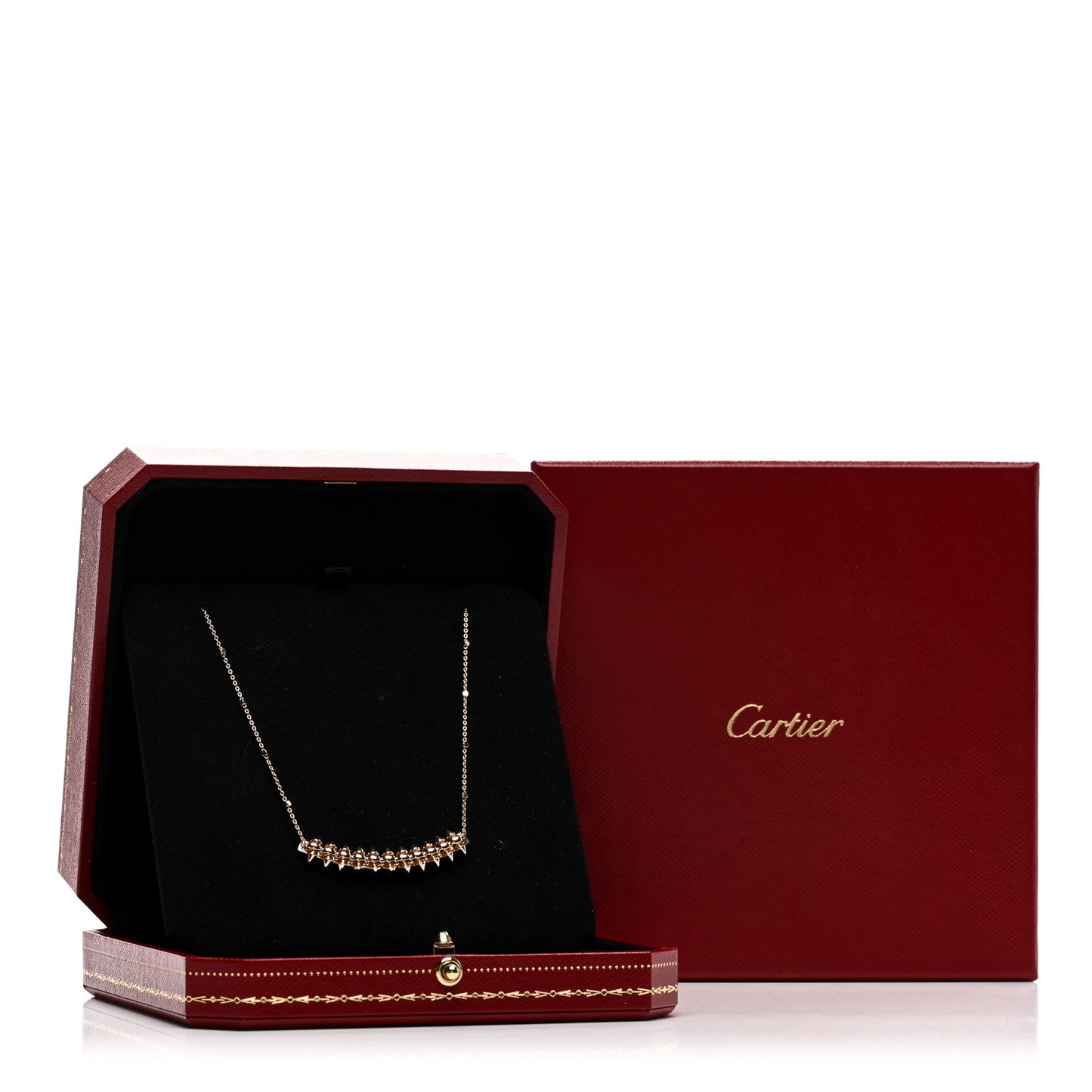 18K Pink Gold Medium Clash de Cartier Necklace