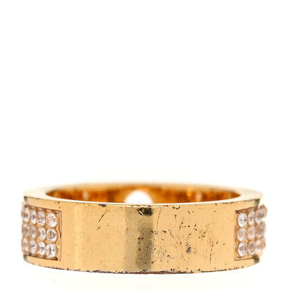 Fendi Crystal FF Ring S Gold 3 of 6