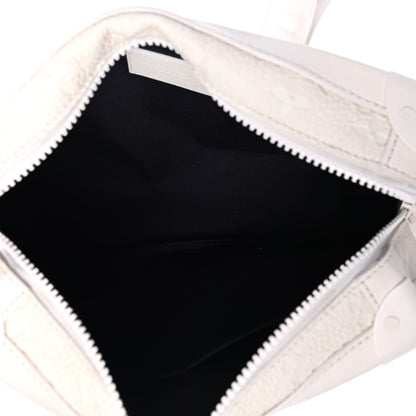 Louis Vuitton Taurillon Monogram Solar Ray Soft Trunk Powder White 4 of 4