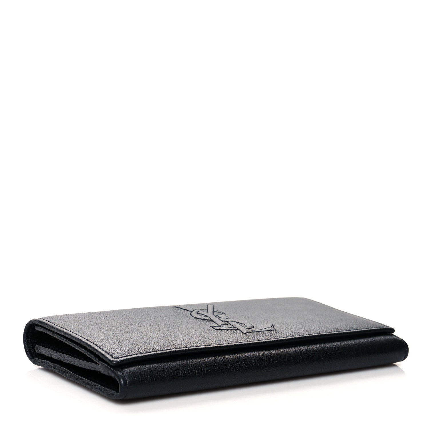 Saint Laurent Chevre Belle De Jour Flap Wallet Black 4 of 8