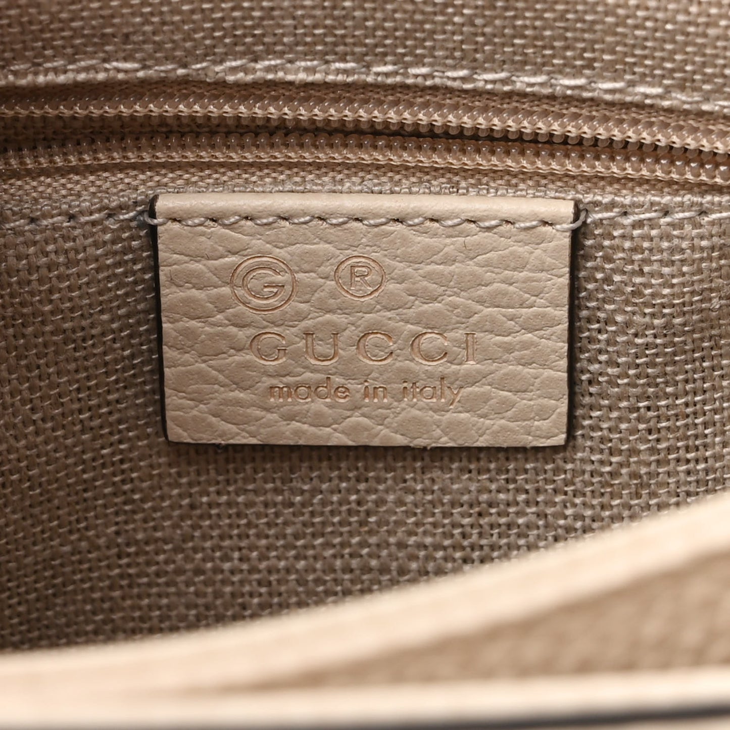 Dollar Calfskin Interlocking G Crossbody Bag Ivoire
