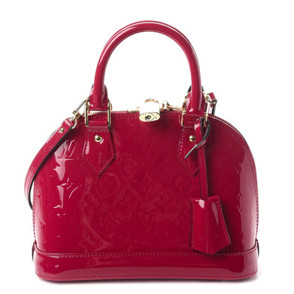 Louis Vuitton Vernis Alma BB Rose Indien 1 of 8