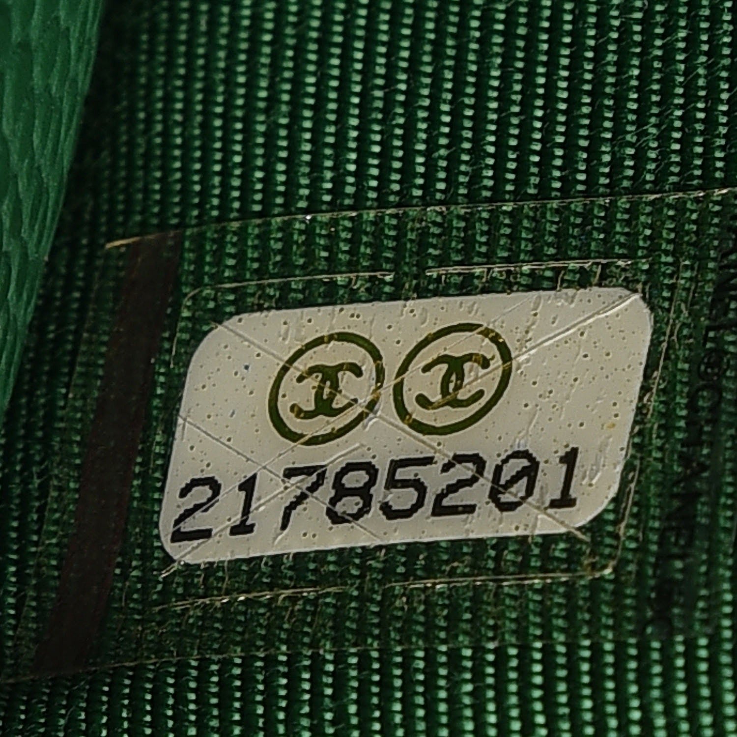 Chanel Caviar Quilted Wallet On Chain WOC Green 7 of 10