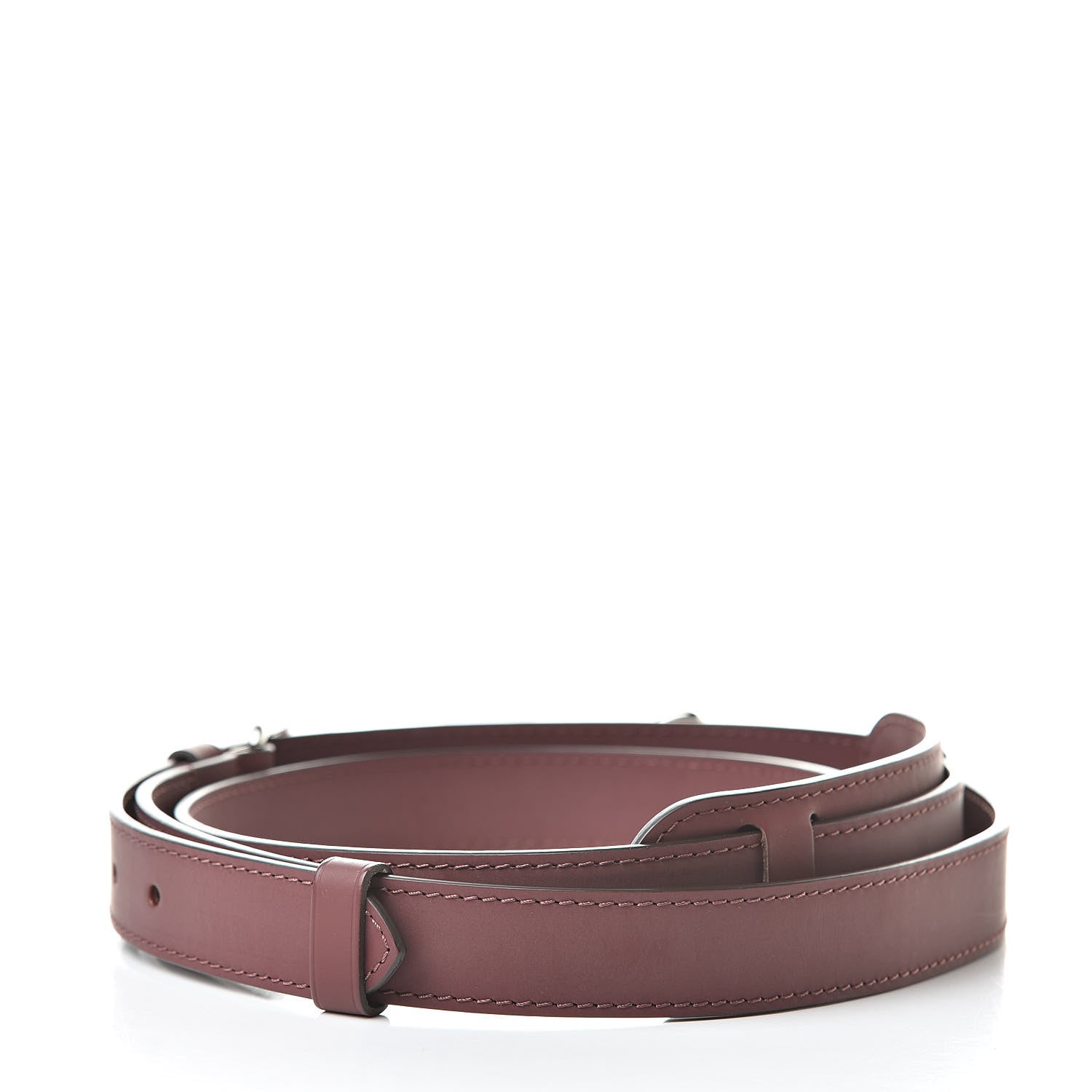 Louis Vuitton Calfskin Keepall Adjustable Shoulder Strap Burgundy 2 of 3