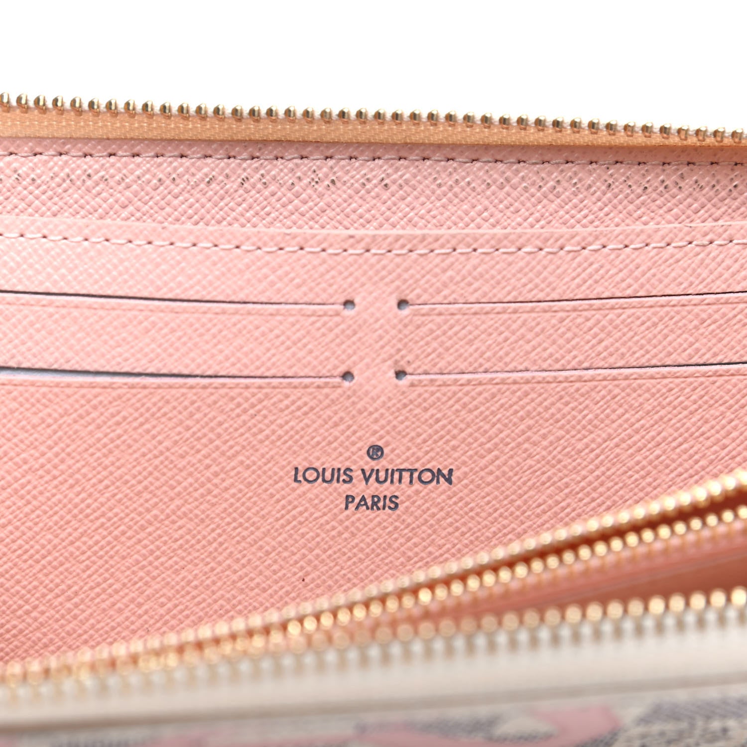 Louis Vuitton Damier Azur Tahitienne Clemence Wallet 6 of 8