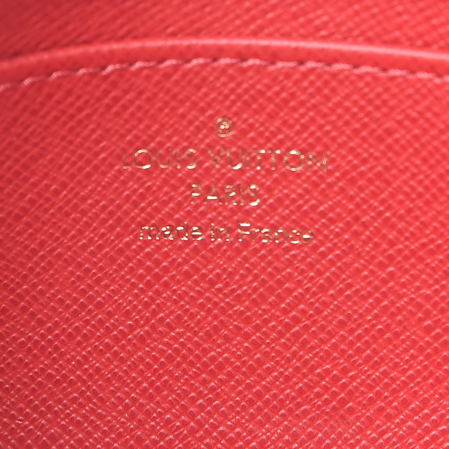 Damier Ebene Complice Trunks and Bags Key Pouch Red