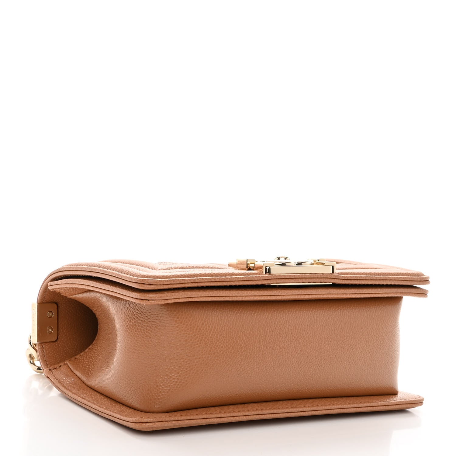 Chanel Caviar Quilted Small Boy Flap Brown 4 of 11