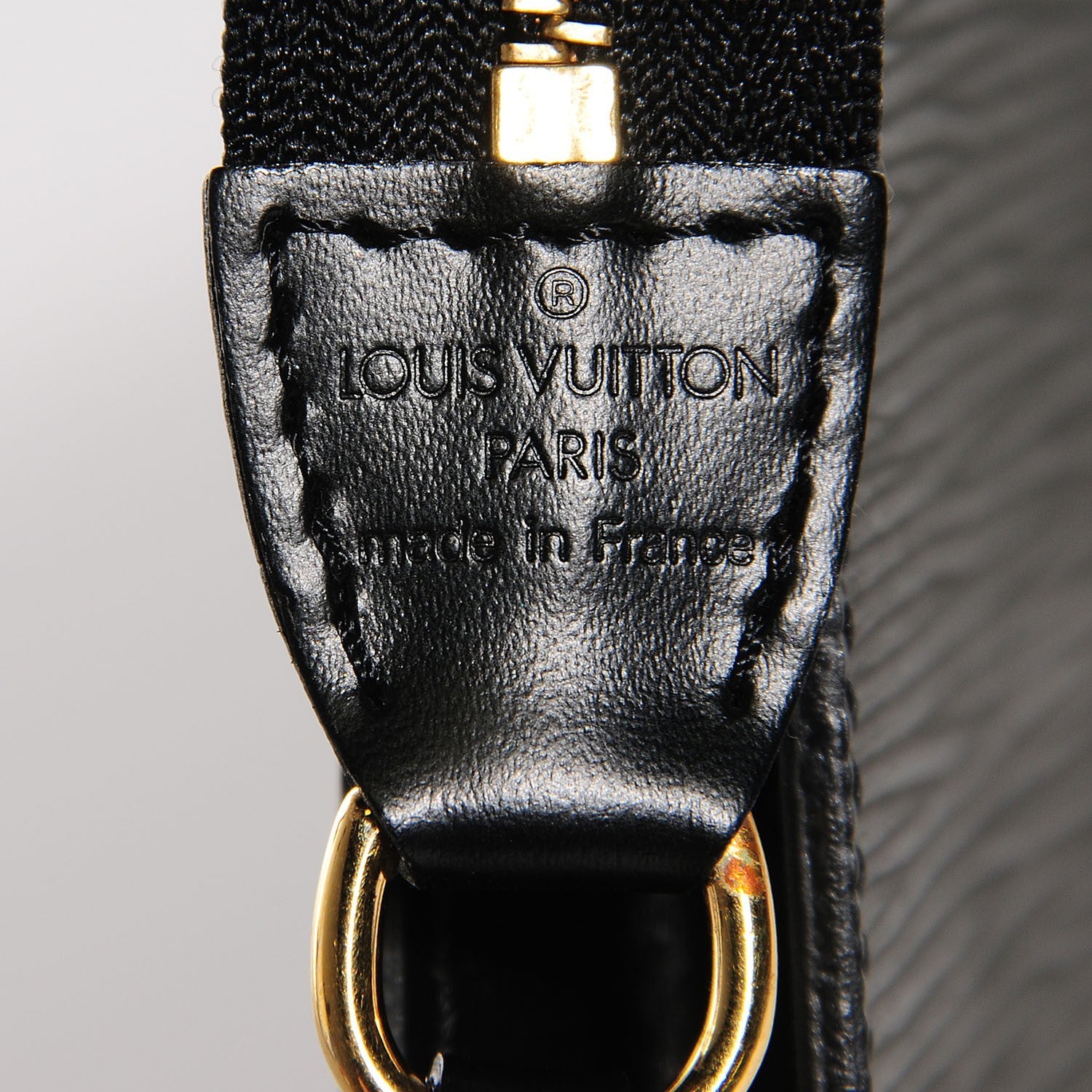 Louis Vuitton Epi Pochette Accessories 24 Black 14 of 17