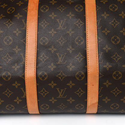 Louis Vuitton Monogram Keepall Bandouliere 55 16 of 31