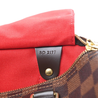 Louis Vuitton Damier Ebene Speedy Bandouliere 25 8 of 19