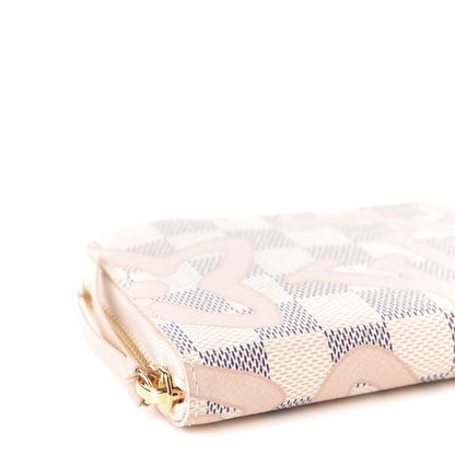 Louis Vuitton Damier Azur Tahitienne Clemence Wallet 5 of 9