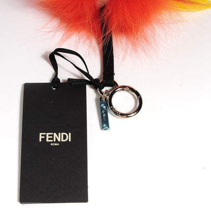 Fendi Fox Rabbit Goat Mink Fur Vitello Flamingo Berrymon Monster Bag Bug Charm 5 of 5