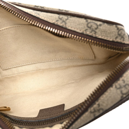Gucci Soft GG Supreme Monogram Medium Ophidia Belt Bag Dark Brown 5 of 10